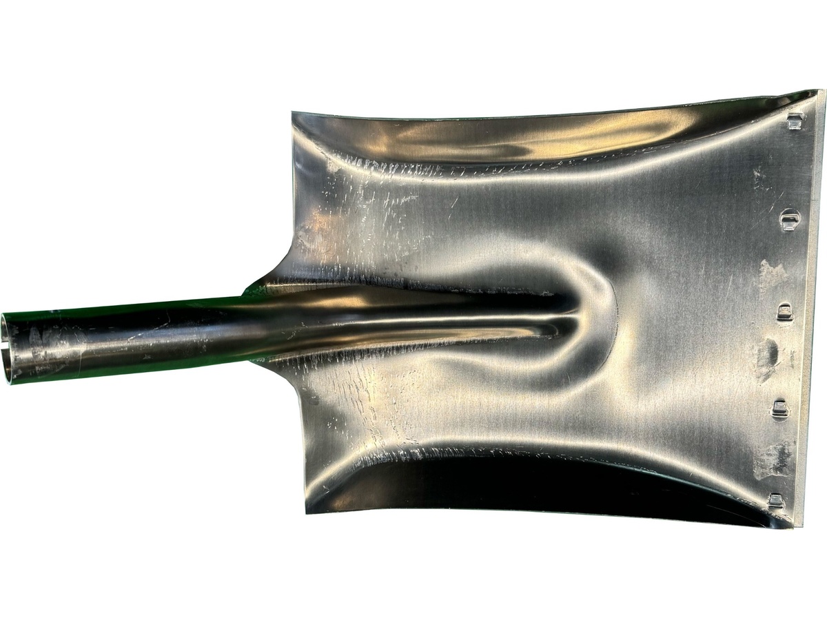 Aluminium transfer shovel large,with replacable steel edge (head only)